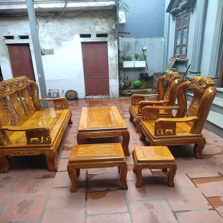 Bộ bàn ghế minh quốc voi lim