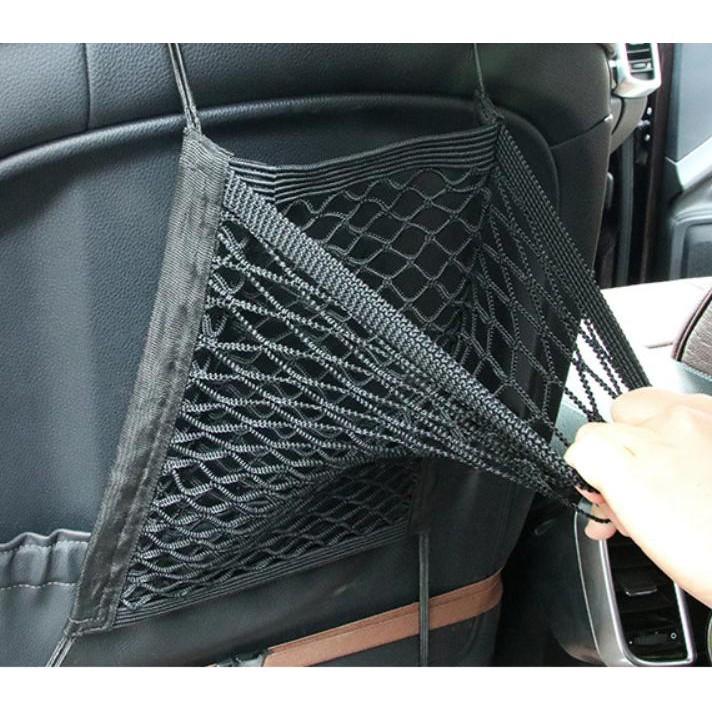 Khuyến mãi - Túi lưới đựng đồ sau ghế ô tô Cyanamide PE Rubber