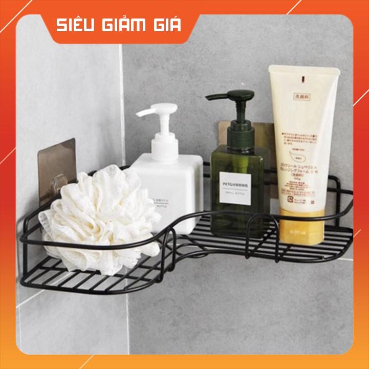 KỆ NHÀ TẮM , PHÒNG TẮM - KỆ GÓC DÁN TƯỜNG TIẾT KIỆM KHÔNG GIAN