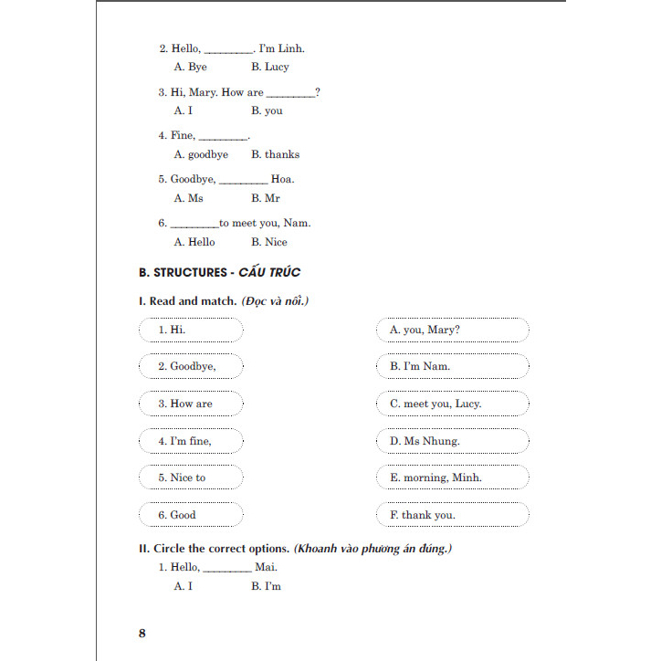 Bài tập dùng kèm tiếng anh 3