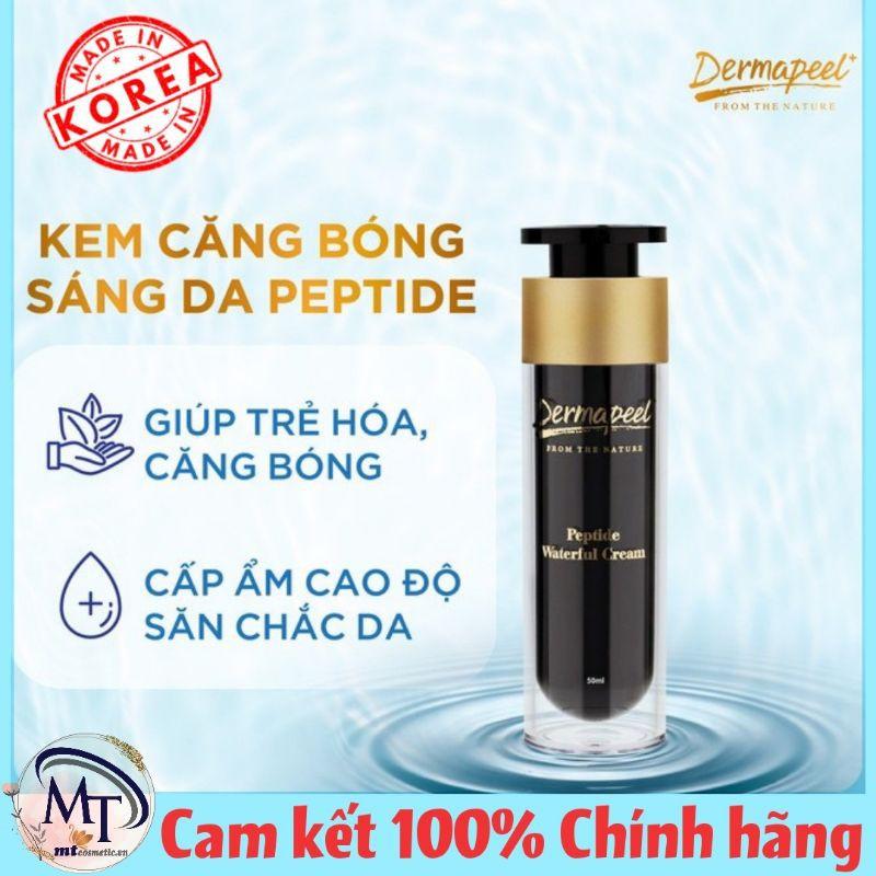 Kem dưỡng Derma peel Peptide – Derma peel Peptide waterful Cream Cấp ẩm - Căng bóng da - Làm dịu da sau Pell Hàn Quốc