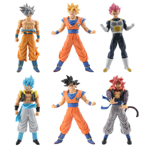 Bộ 6 mô hình Dragon Ball cao 18cm - Mẫu 1