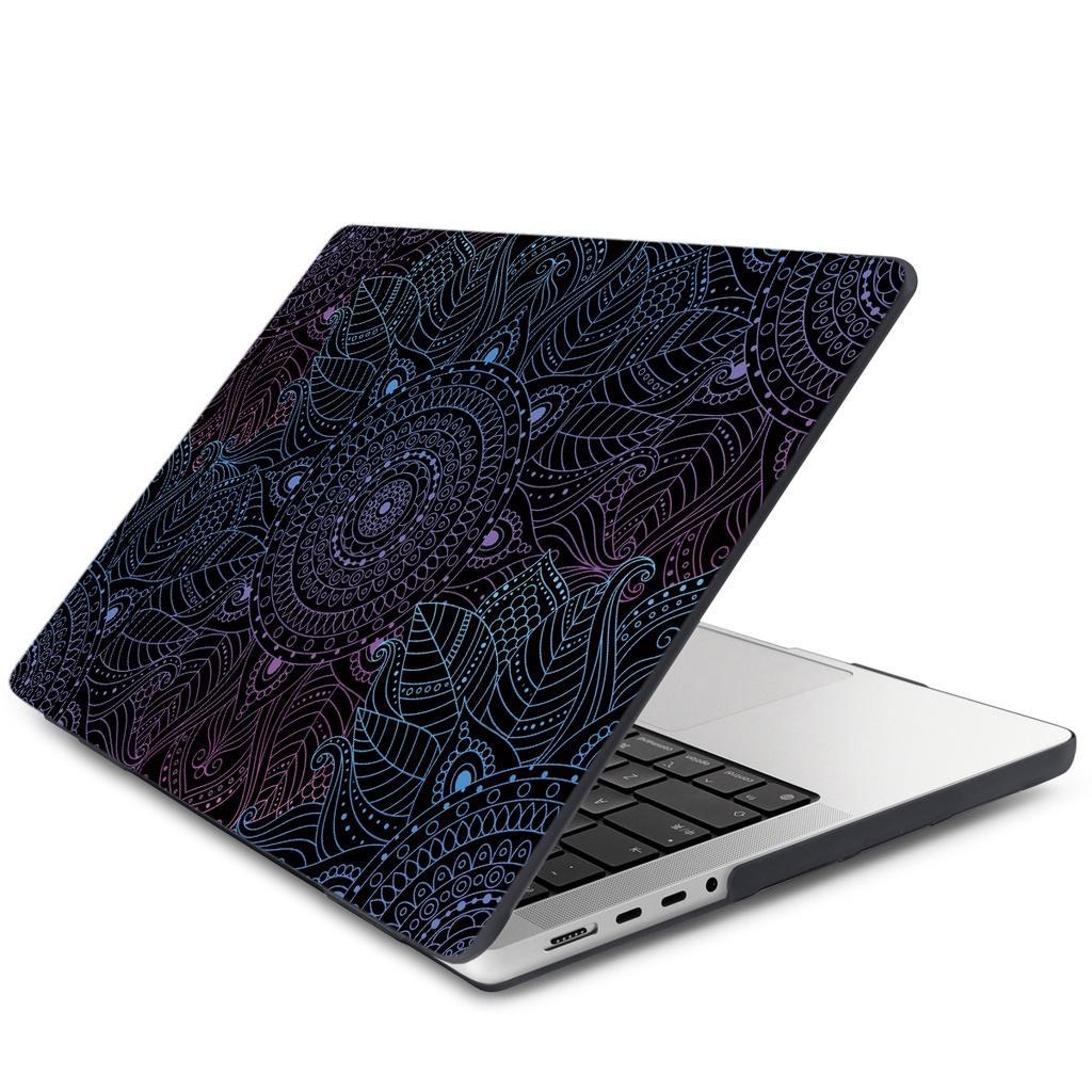 Mandala Ốp Lưng Cứng Có Bàn Phím Cho MacBook Air 13 Pro 13.3 14 16 inch M1 Chip A2442 A2485 A2337 A2179 A1932 A1466 A1369 A2338 A2289