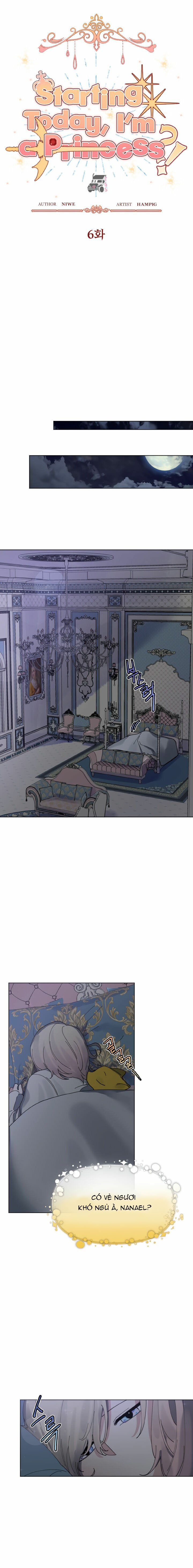 từ hôm nay trở đi, ta sẽ là công chúa sao? chapter 6 4