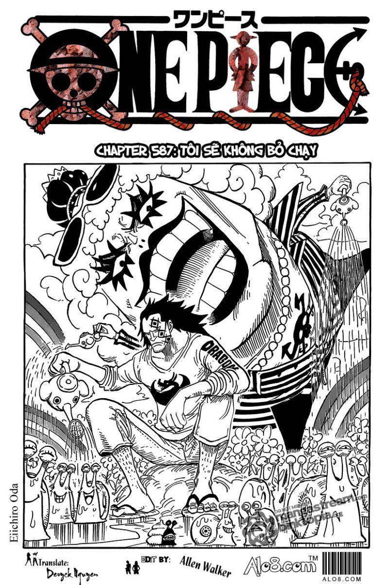 đảo hải tặc - one piece chapter 587 1