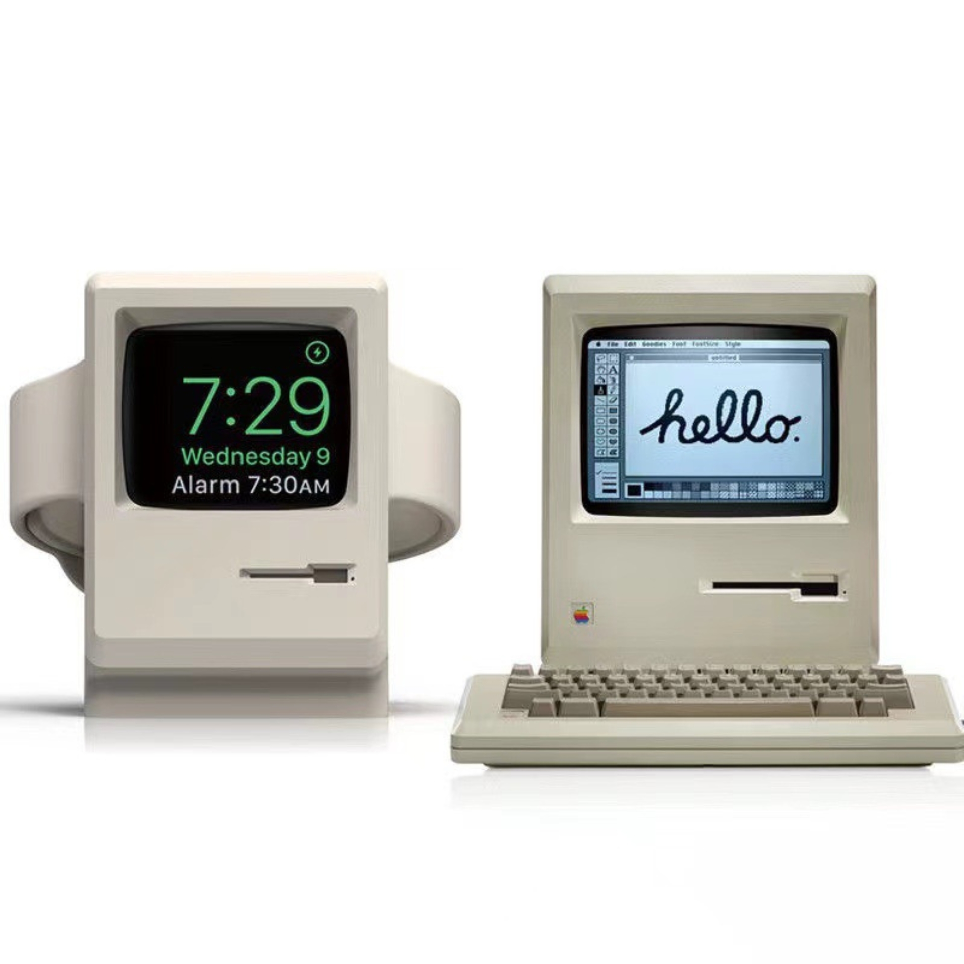 Giá Đỡ Dành Cho Dock Sạc Apple Watch Ultra/ Apple Watch Series 1-8/SE/SE 2022, Kai.N Monitor Silicone Stand - Hàng Chính Hãng