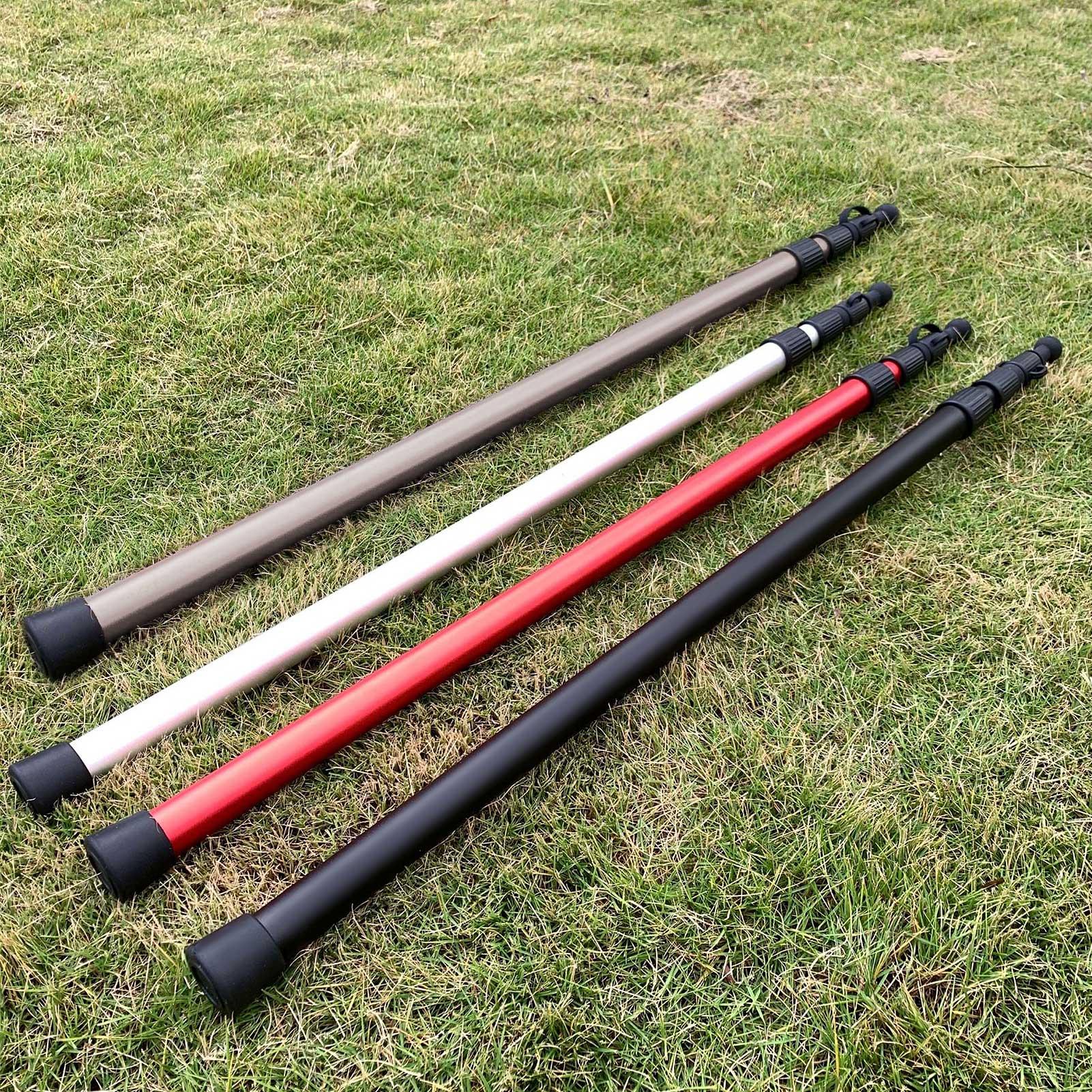 Set 2 Cọc Dựng Lều Cắm Trại Chuyên Dụng Có Thể Điều Chỉnh Độ Dài