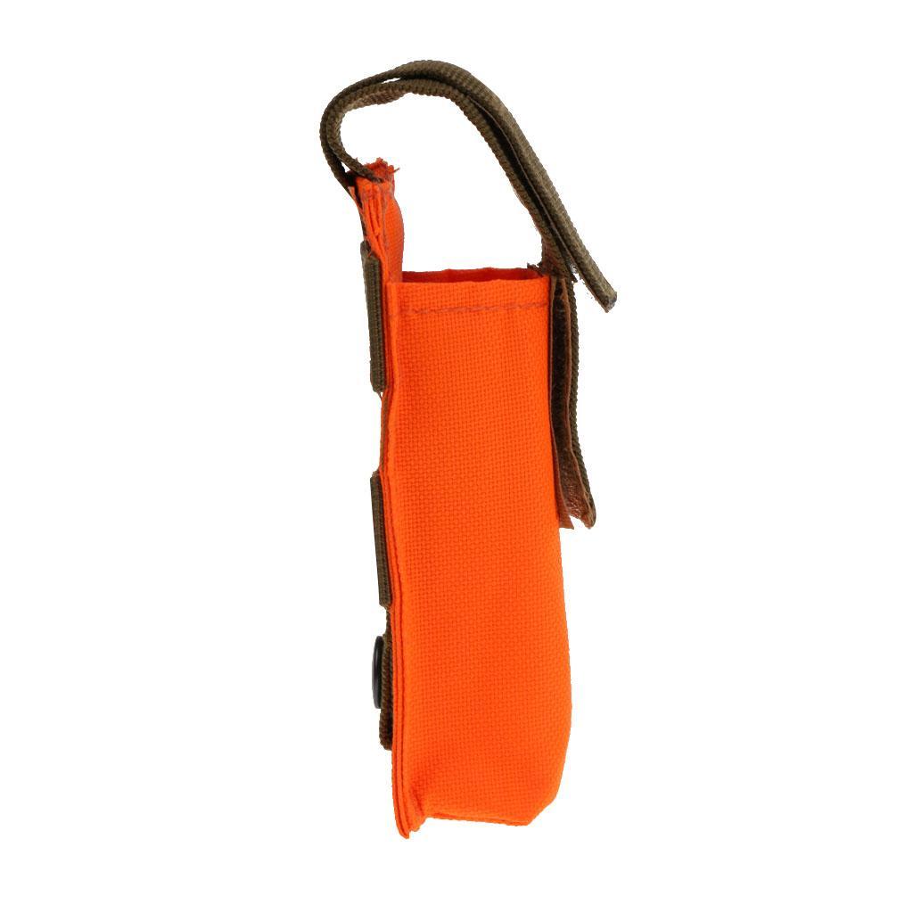 2x Outdoor Hunting Tourniquet Pouch First Aid Molle Bags Orange Black