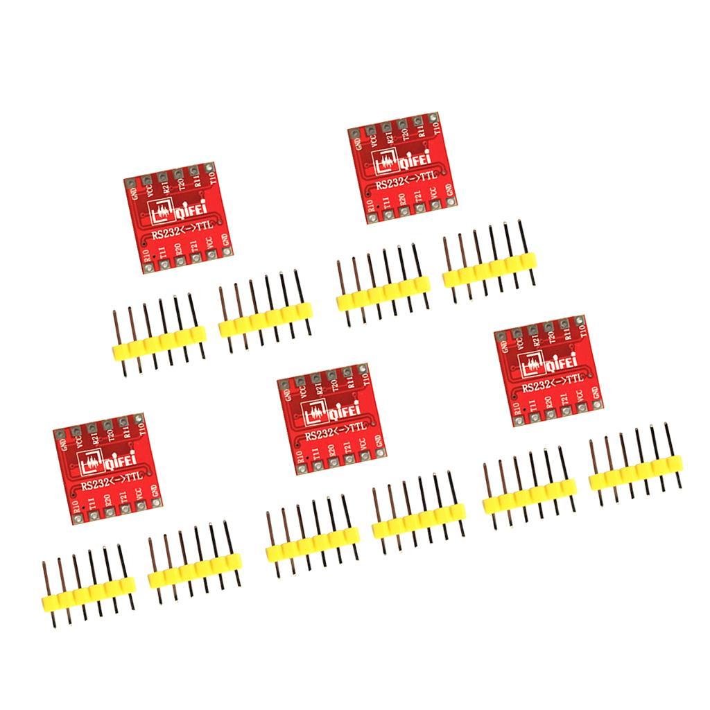 5pcs Mini Logic Level Converter Bi-Directional Module 3.3V to 5V for