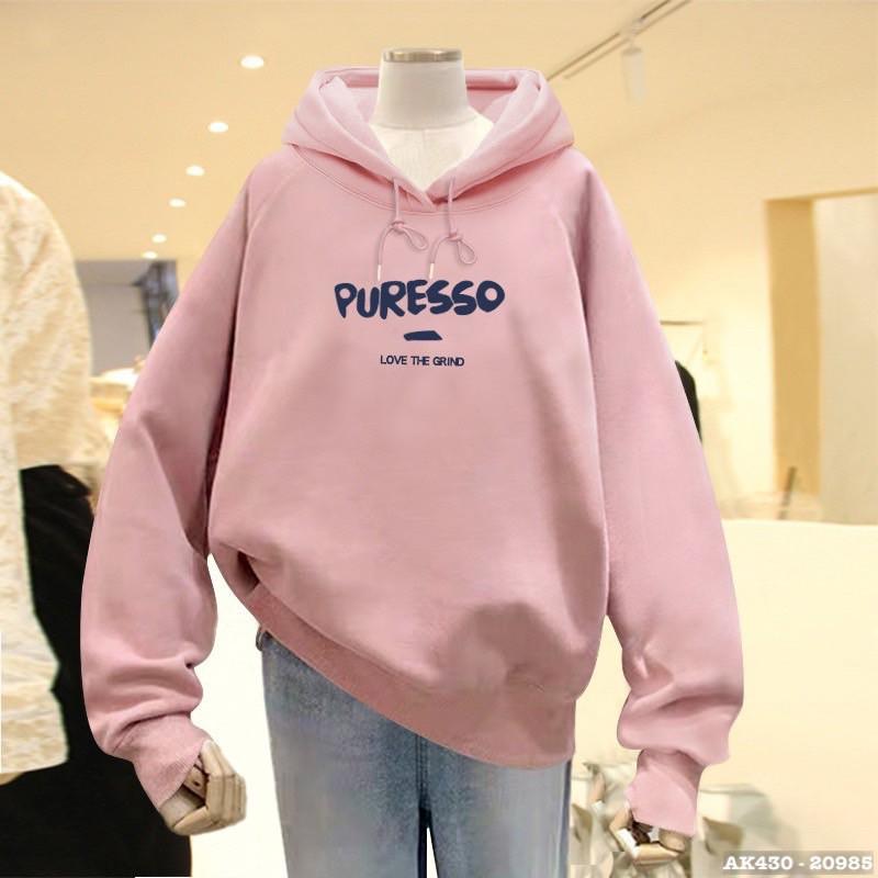 Áo Hoodie Chống Nắng In Chữ PURBSSO Nón 2 Lớp Chất Liệu Thun PE Cho Nam Và Nữ Dưới 70kg