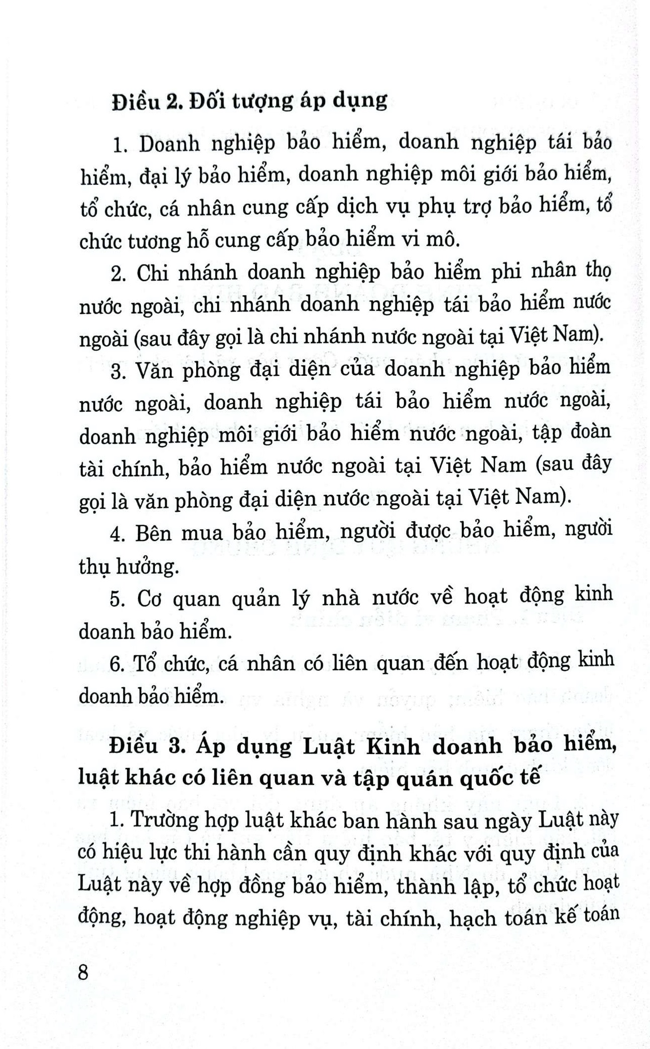 Luật Kinh doanh bảo hiểm