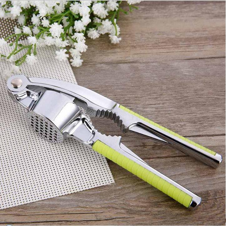 Dụng Cụ Dập, Nghiền, Ép Hành Tỏi Bằng Inox Tiện Lợi