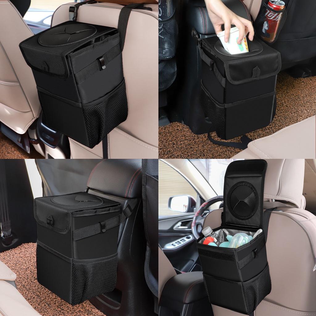 Thùng rác chống thấm nước có thể gấp gọn tiện dụng cho xe hơi
