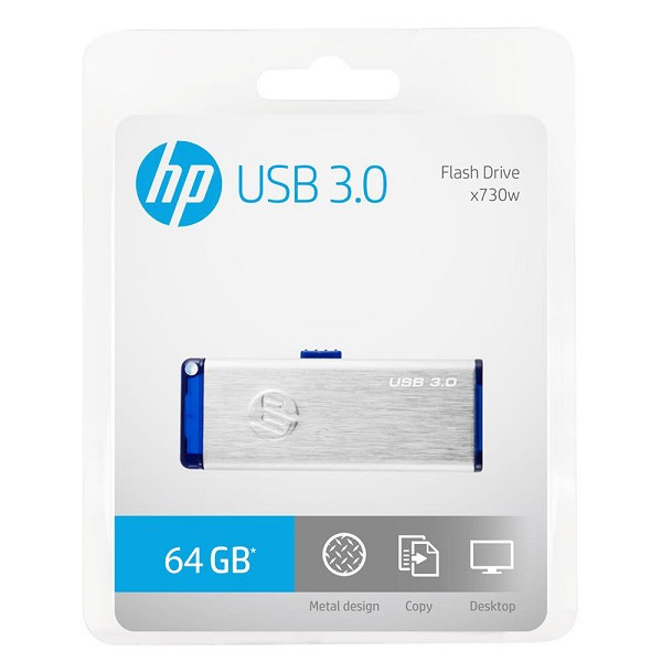 USB HP 64 GB X730W 3.0 - Hàng chính hãng