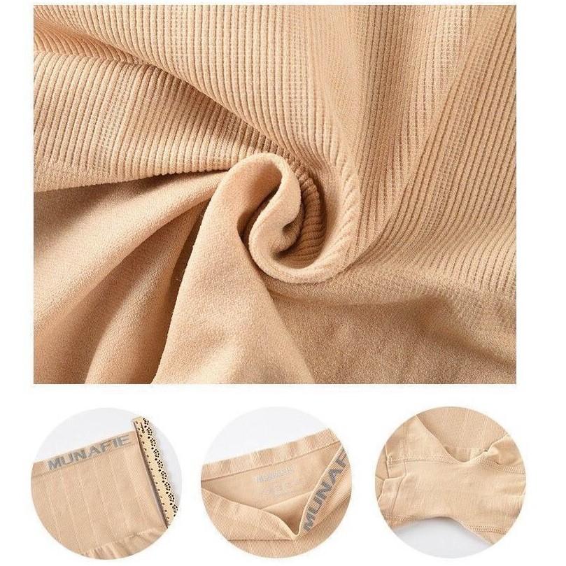 Quần Lót Nữ MUNAFIE Đùi Cotton Mặc Trong Váy, Quần Chíp Gen Bụng Xuất Nhật Ql05