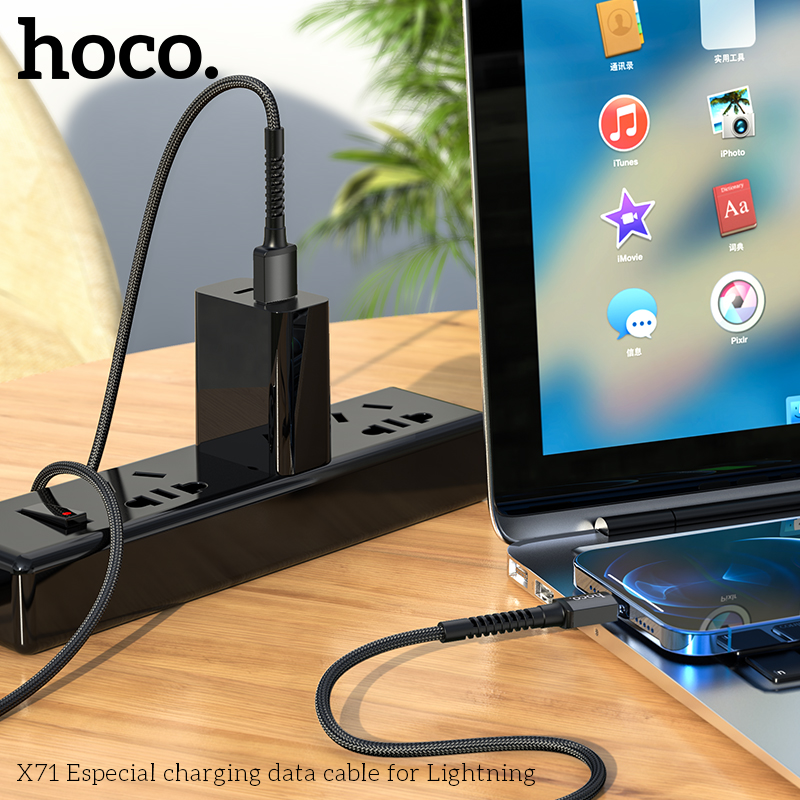 Cáp sạc chính hãng Hoco X71 cho dòng Miro / lightningg/ Type C bảo hành chính hãng giá tốt cho điện thoại iphone samsung - hàng chính hãng