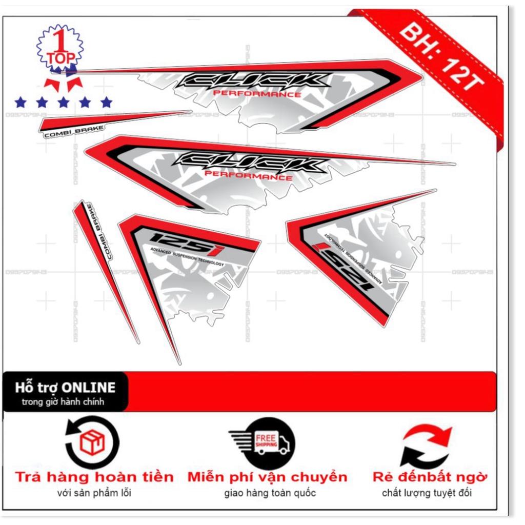 Tem rời dành cho click 125i 2017 trắng