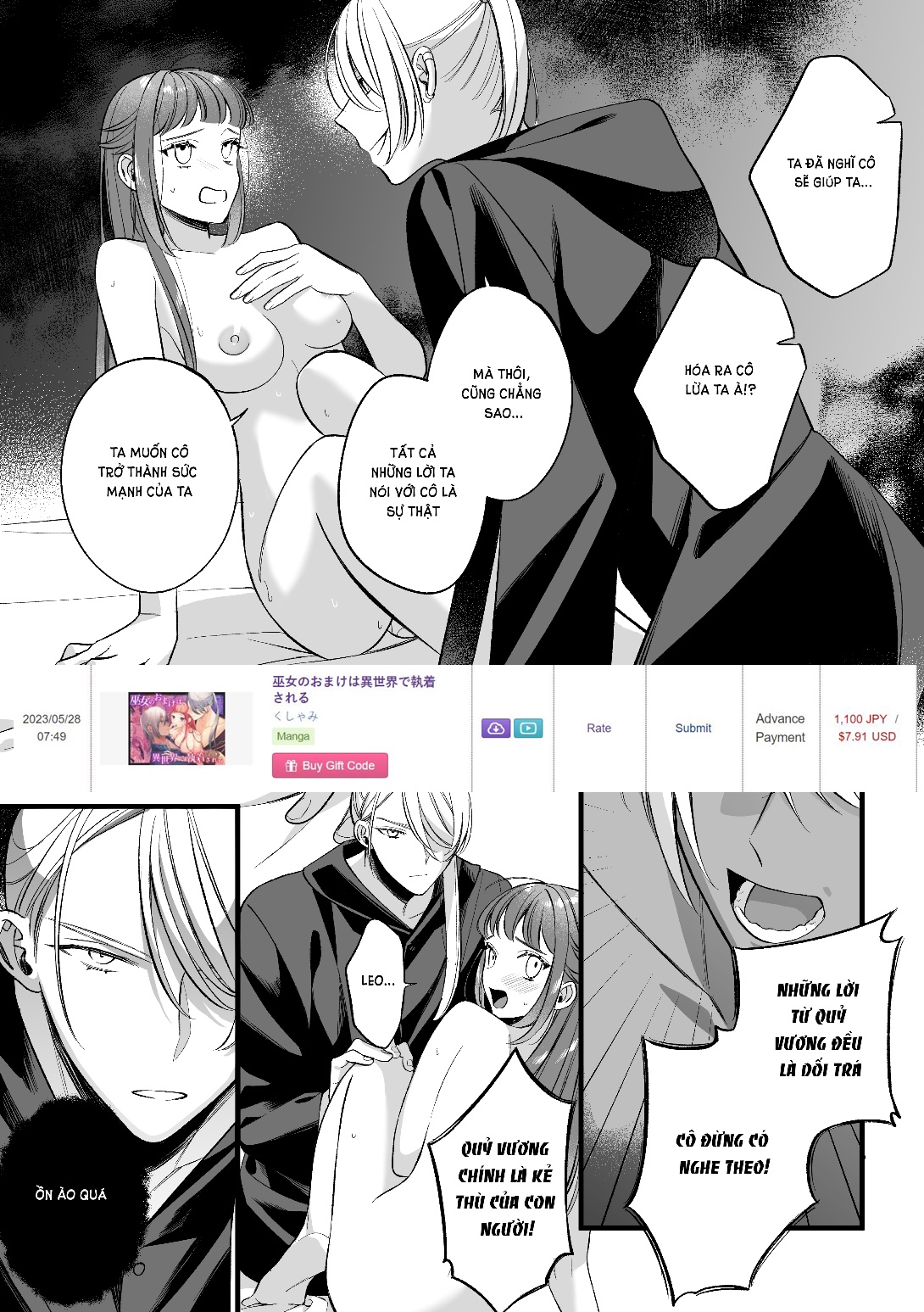 [21+] lưu luyến nàng pháp sư ở thế giới khác chapter 5.1 7