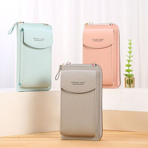 Ví nữ dài cầm tay cao cấp dây đeo chéo thời trang đi chơi dạo phố TK0085