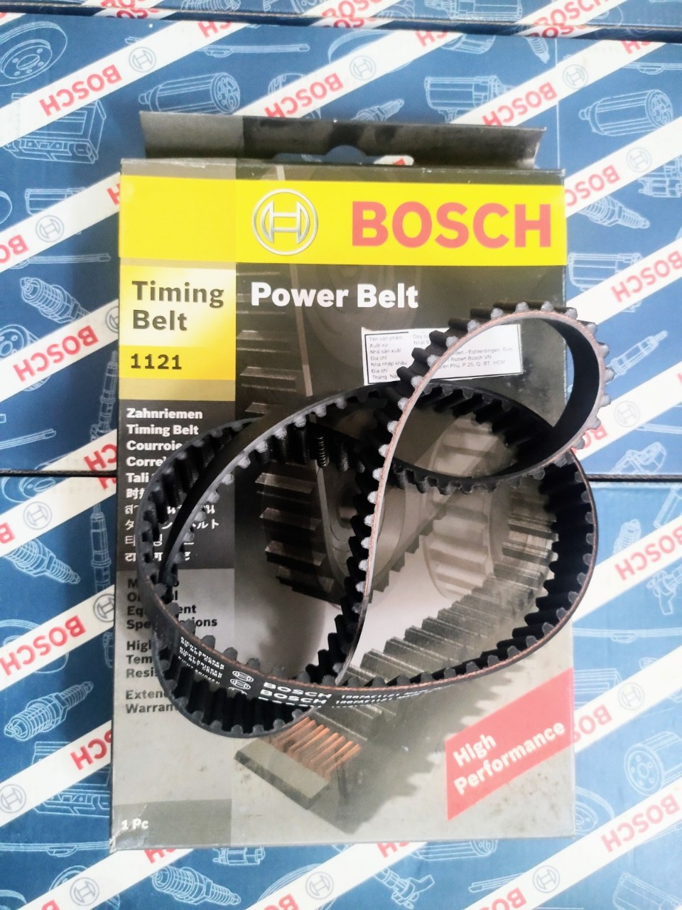 Dây Curoa Cam  Toyota Vios , Corolla 1.6, Carina  - Bosch 1121