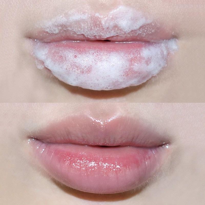 Tẩy da chết môi sủi bọt Gecomo Bubble Moisten Lip Scrub Cream