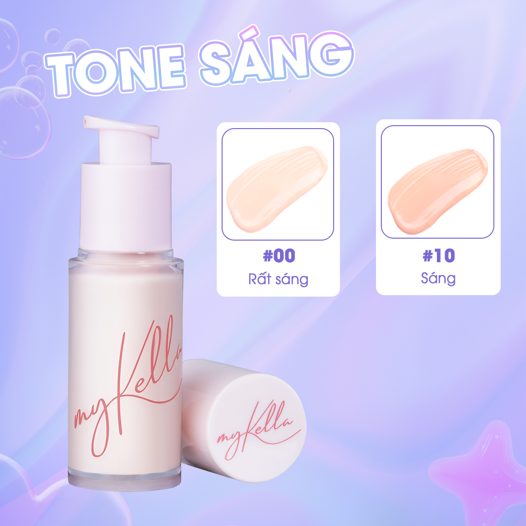 Kem Lười - Kem Dưỡng Trang Điểm myKella Nâng Tone Da, Che Phủ Hoàn Hảo, Dưỡng Da Bóng Khỏe &amp; Phù Hợp Với Mọi Loại Da - Glass Skin Tinted Moisturiser 30ml