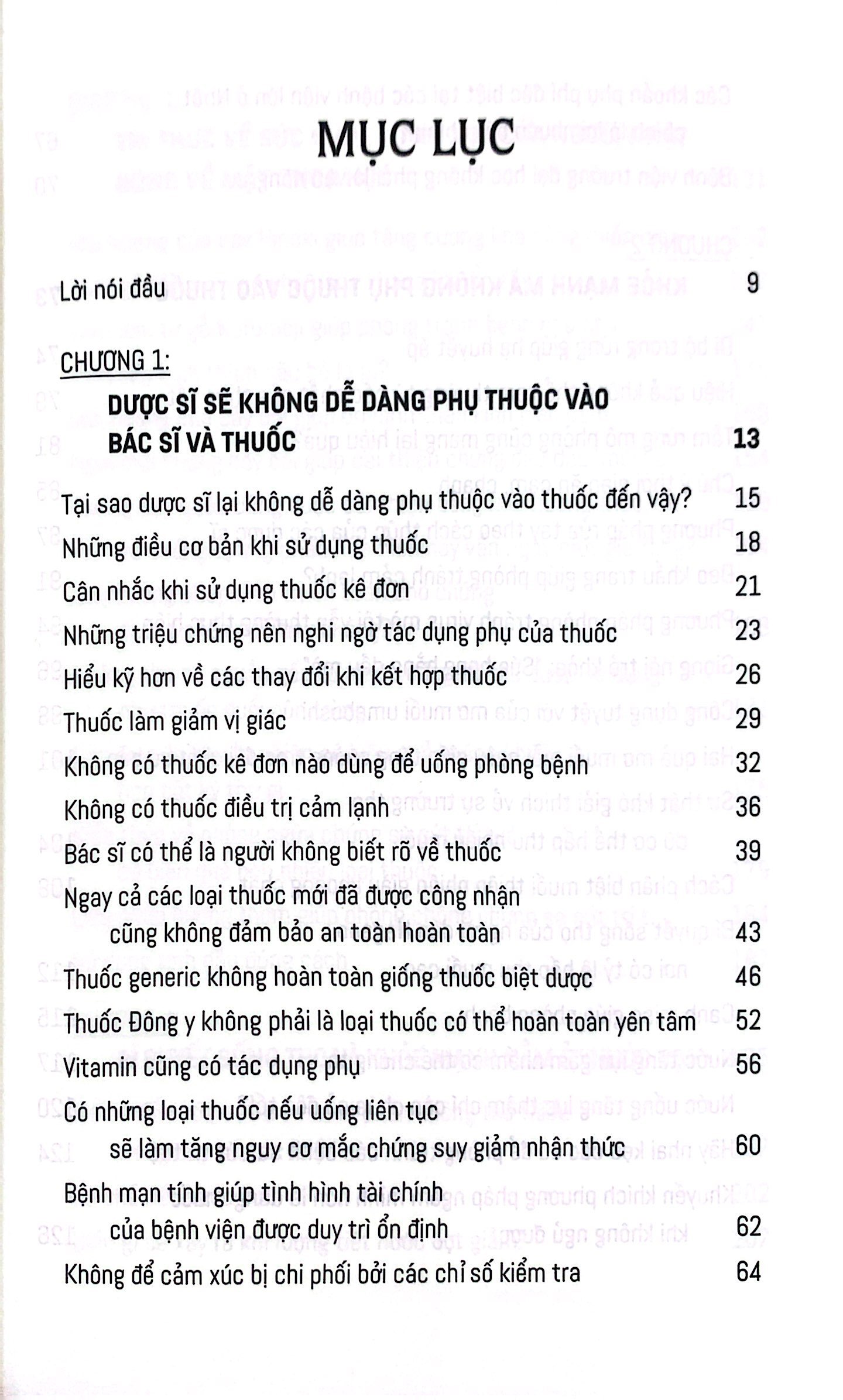 Sống Khoẻ Mạnh Không Phụ Thuộc Vào Thuốc - Lời Khuyên Từ Giáo Sư Ngành Dược