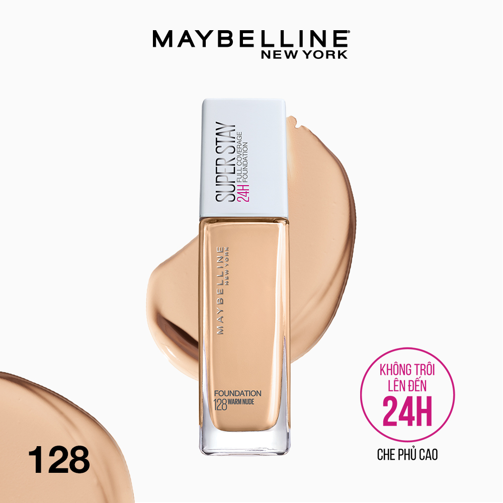 Kem Nền Lâu Trôi Superstay Long Lasting Full Coverage Foundation Maybelline New York 30ml