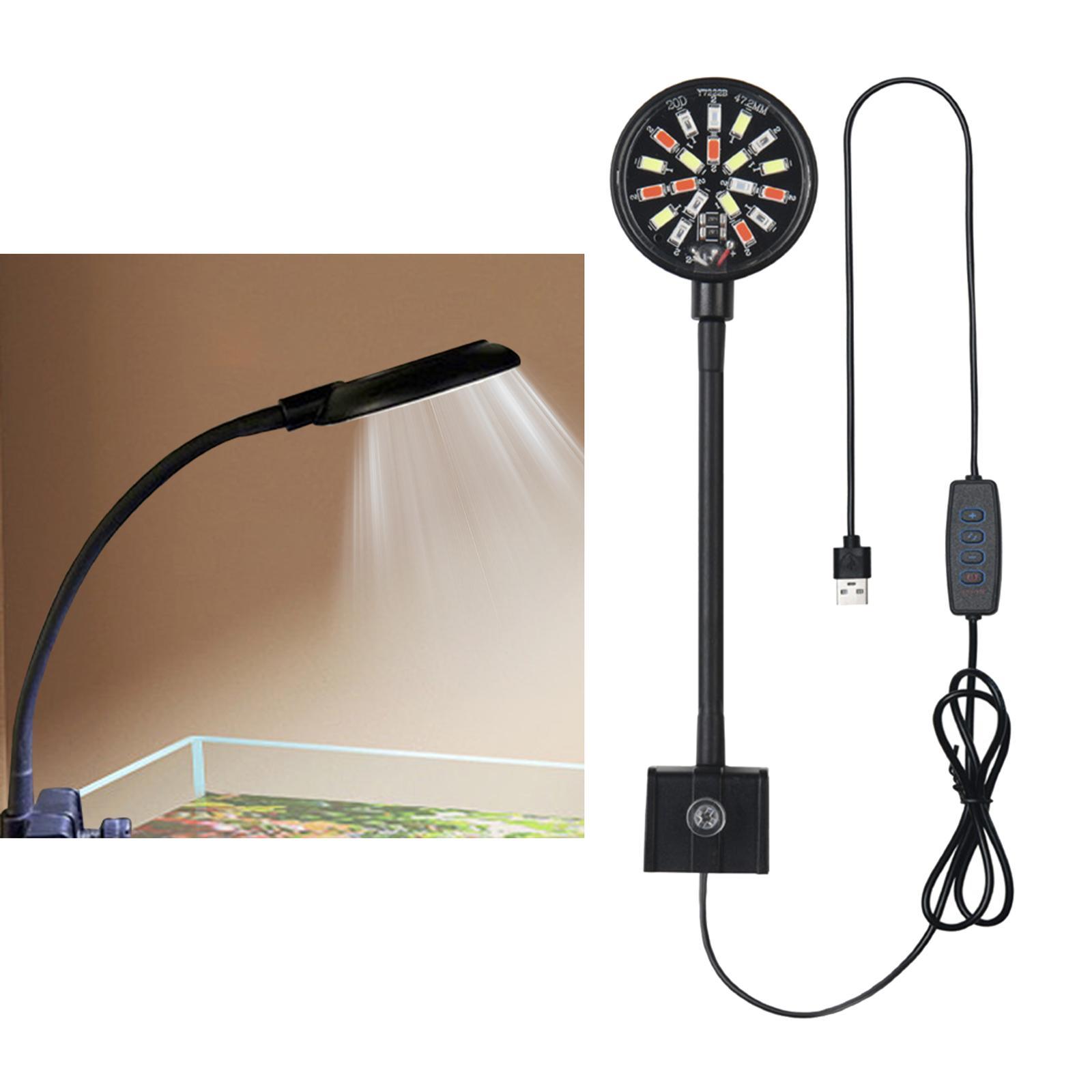 LED Aquarium Light Fish Tank Light for Freshwater Tank Landscape Accessories