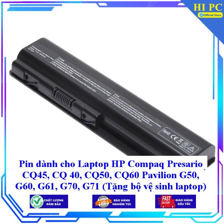 Pin dành cho Laptop HP Compaq Presario CQ45 CQ 40 CQ50 CQ60 Pavilion G50 G60 G61 G70 G71 - Hàng Nhập Khẩu