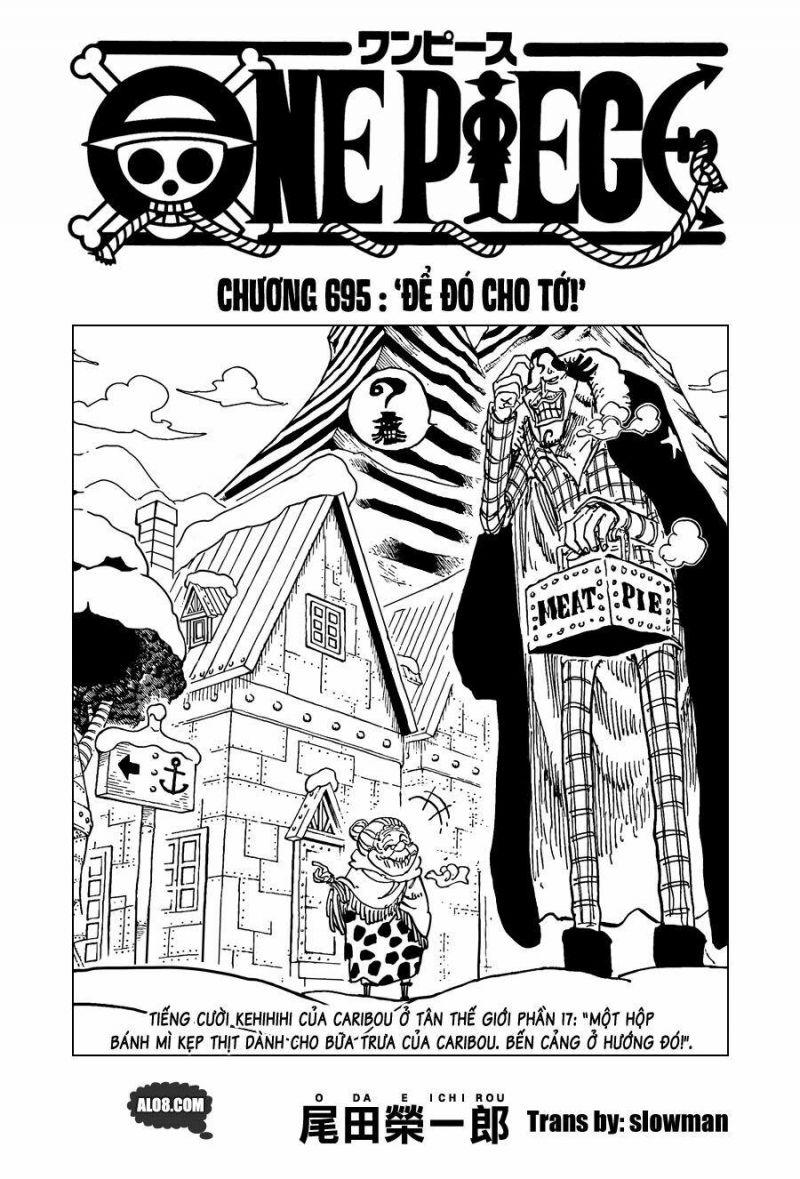 đảo hải tặc - one piece chapter 695 1