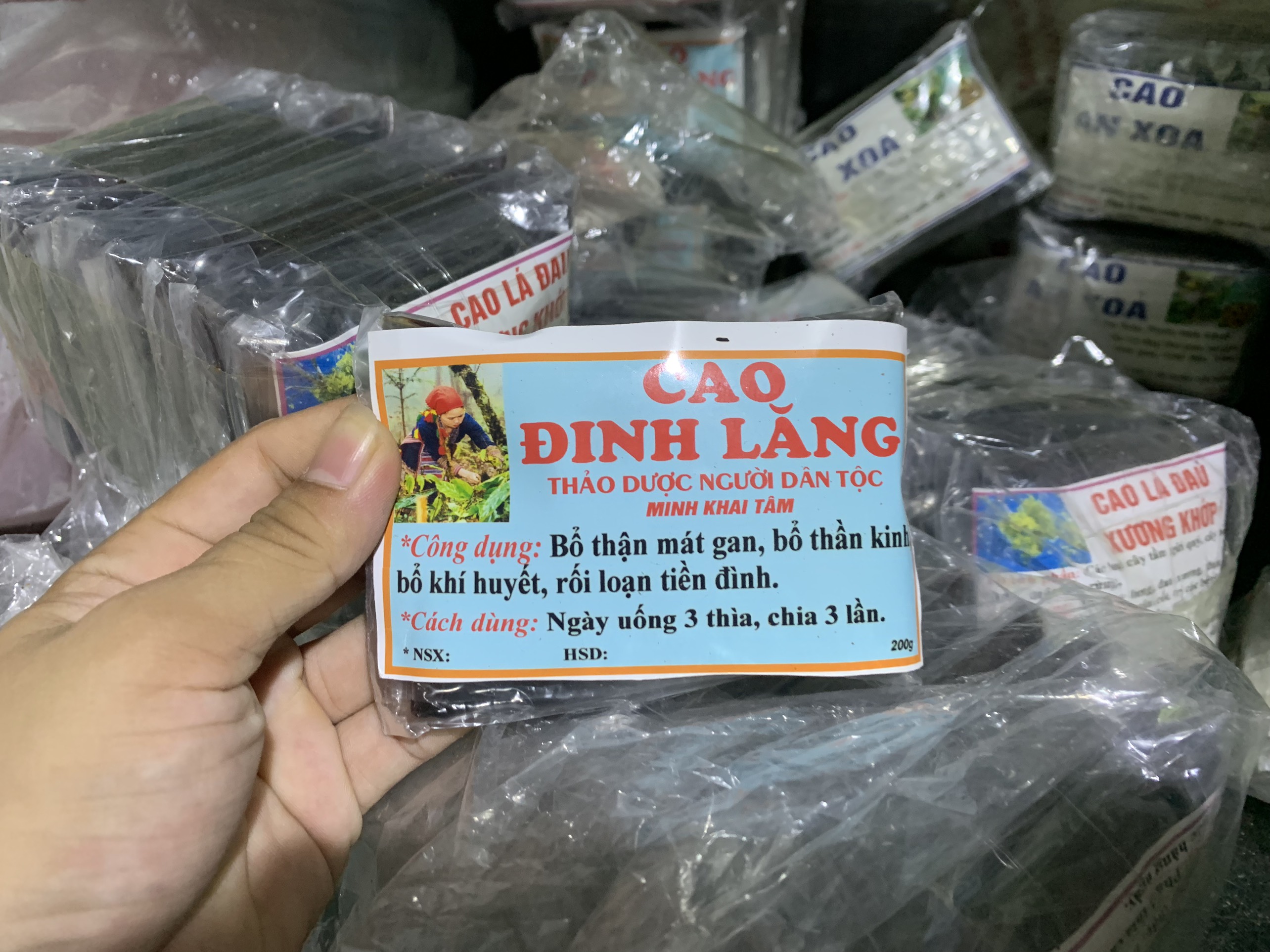 Cao đinh lăng 100gram