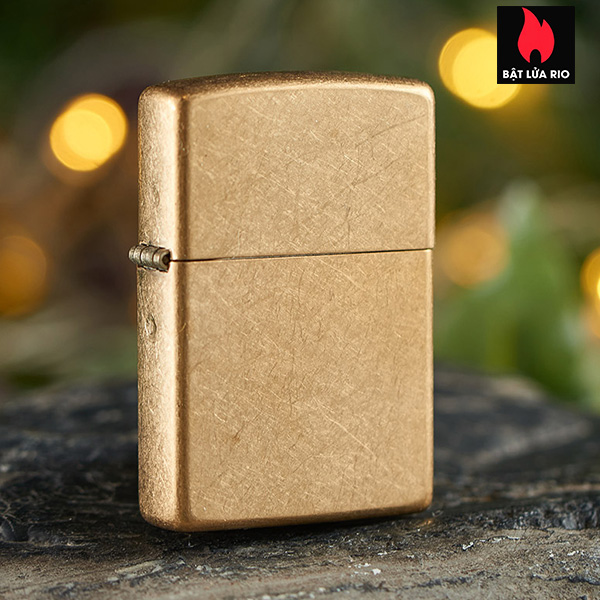 Bật Lửa Zippo 49477 - Zippo Tumbled Brass