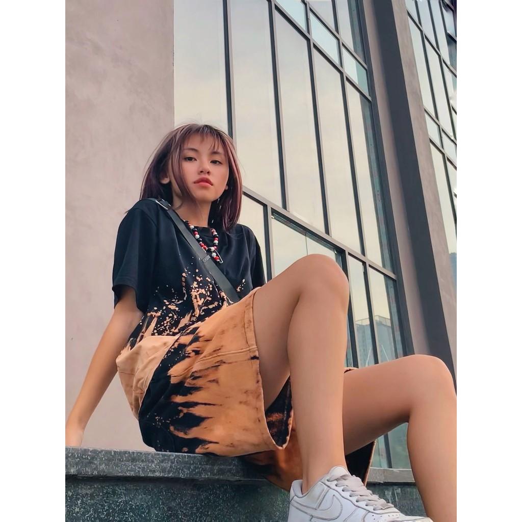 Áo phông ngắn tay unisex Fire Tiedye