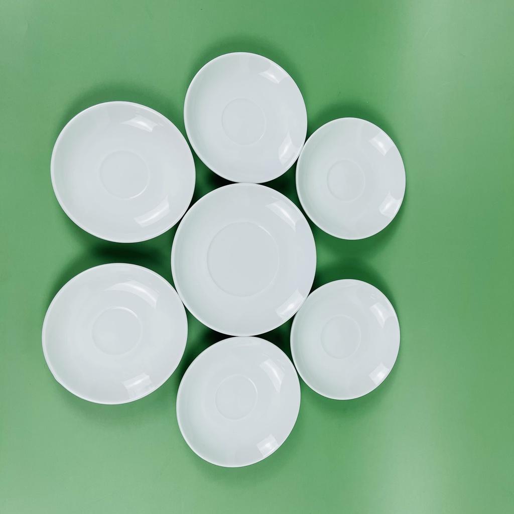 Vuông HK - Dáng Tiệp - Ấm Chén Trắng Đẹp - Ấm Chén Bát Tràng Cao Cấp - Bộ Trà Sang Chảnh - Vitaminceramics