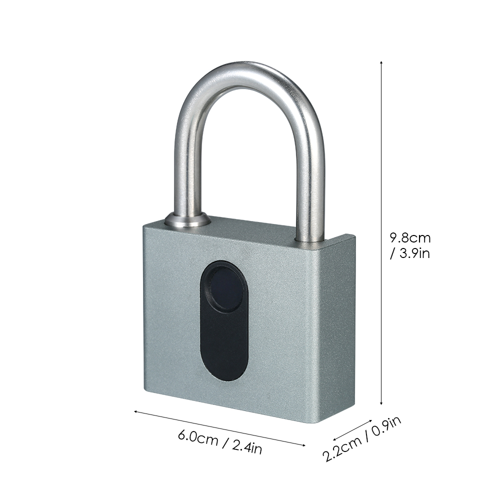Khóa vân tay thông minh USB Có thể sạc lại, lưu trữ 20 dấu vân tay