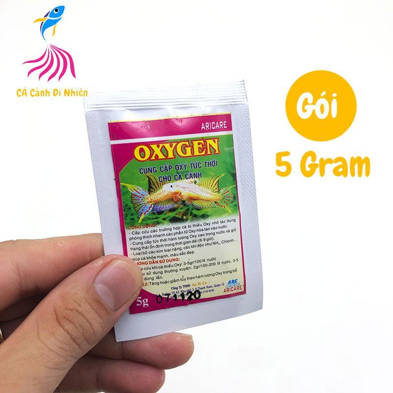Gói OXYGEN cung cấp oxy tức thời cho hồ cá gói 5g
