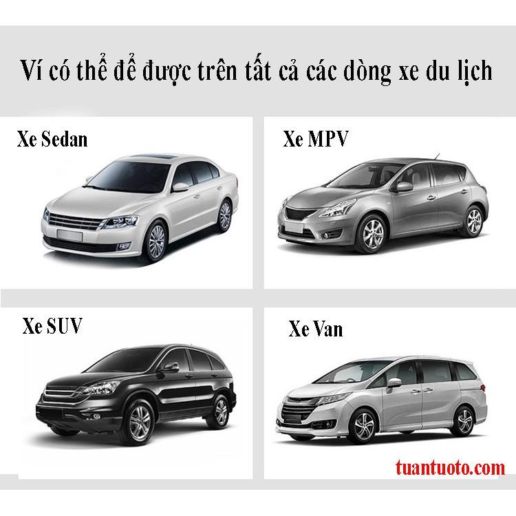 Cặp ví đựng đồ kẹp khe ghế ô tô