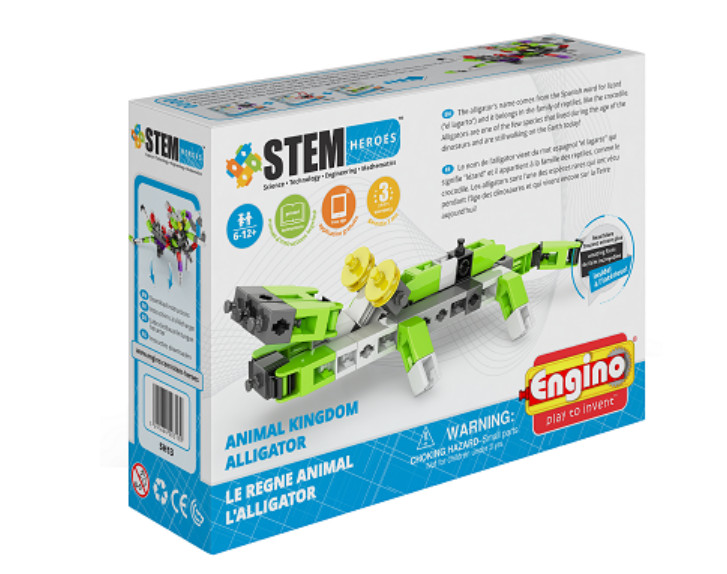 Mô Hình lắp ráp Engino Hero - Cá sấu SH13