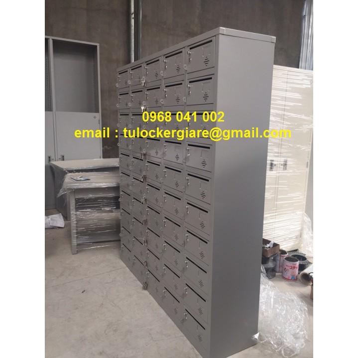 Tủ locker 50 ngăn kéo, tủ locker, tủ sắt locker, tủ sắt 50 cánh để điện thoại