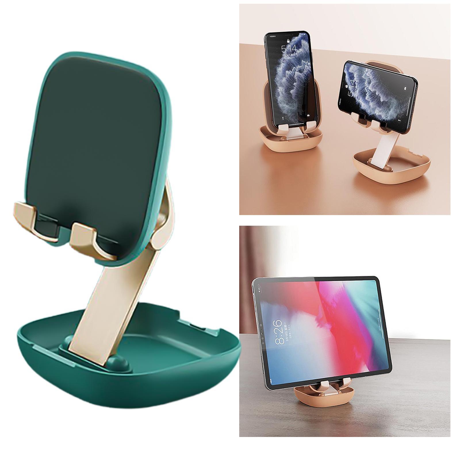 Universal Cell Phone Desktop Desk Stand Support Table Holder Black