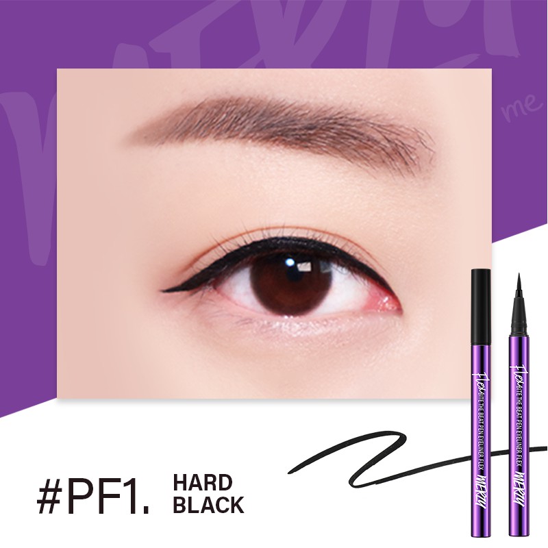 Bút Kẻ Mắt Nước Merzy Bite The Beat Pen Eyeliner Flex 0.6g