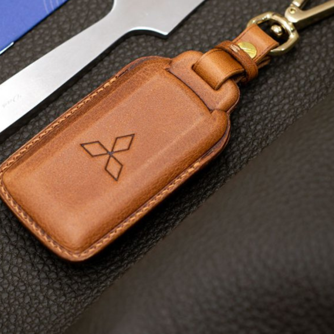 Bao Da Chìa Khóa ô tô Mitsubishi Xpander | Bọc chìa khóa ô tô da thật khâu tay