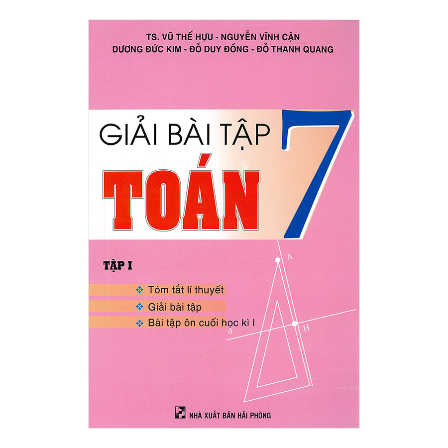 Giải Bài Tập Toán Lớp 7 (Tập 1)