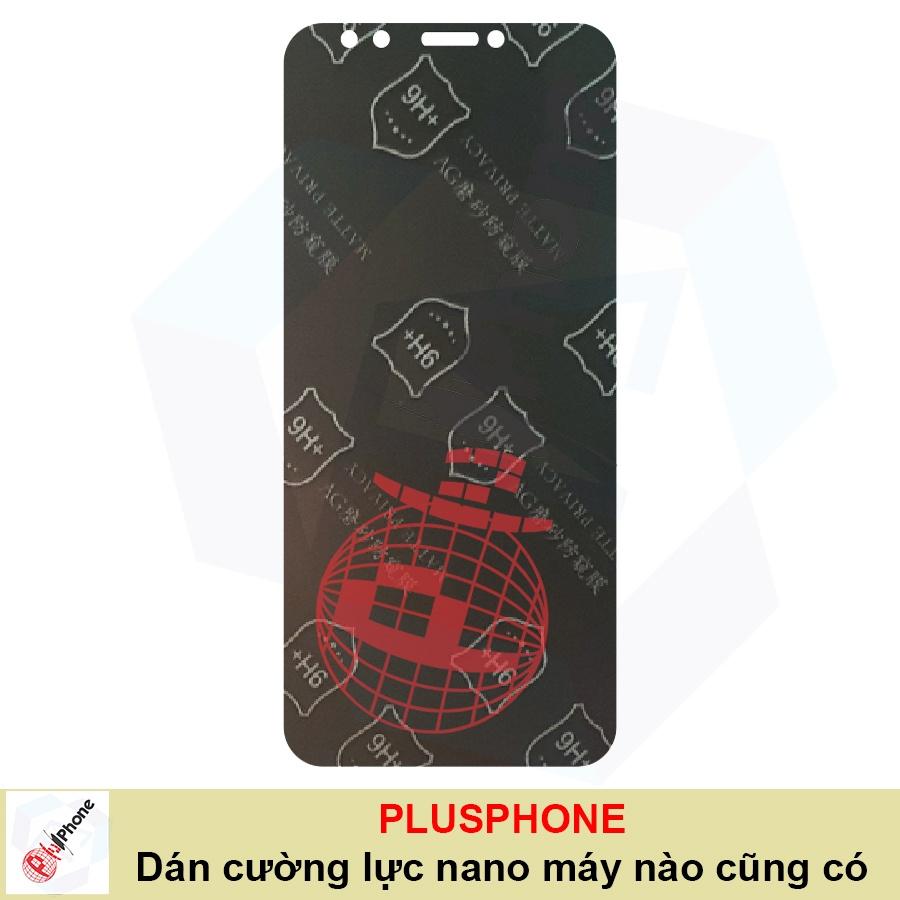 Dán chống nhìn trộm dành cho Huawei Y7 Pro 2018 - Dán cường lực dẻo nano 9H+