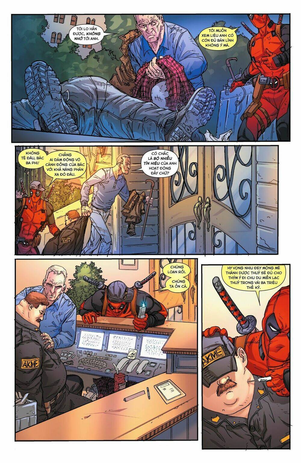death of wolverine - deadpool & captain america [one shot] chapter 1 14