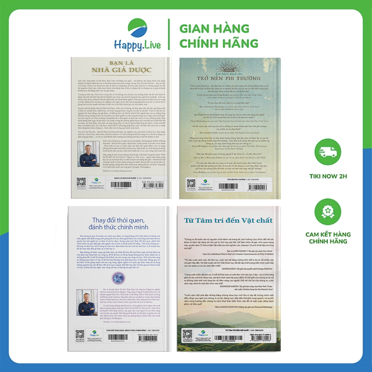 Bộ sách Sức mạnh tâm thức (Gồm 4 cuốn) - Happy Live - ảnh 3