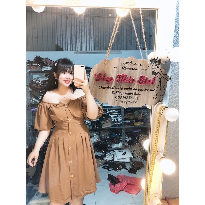 Đầm nhấn ly tay phồng