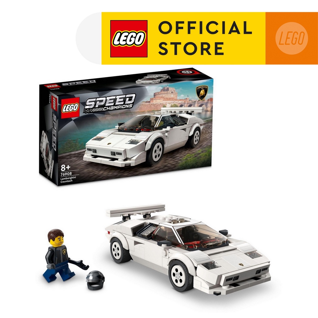 LEGO Speed Champions 76908 Siêu Xe Lamborghini Countach (262 chi tiết)