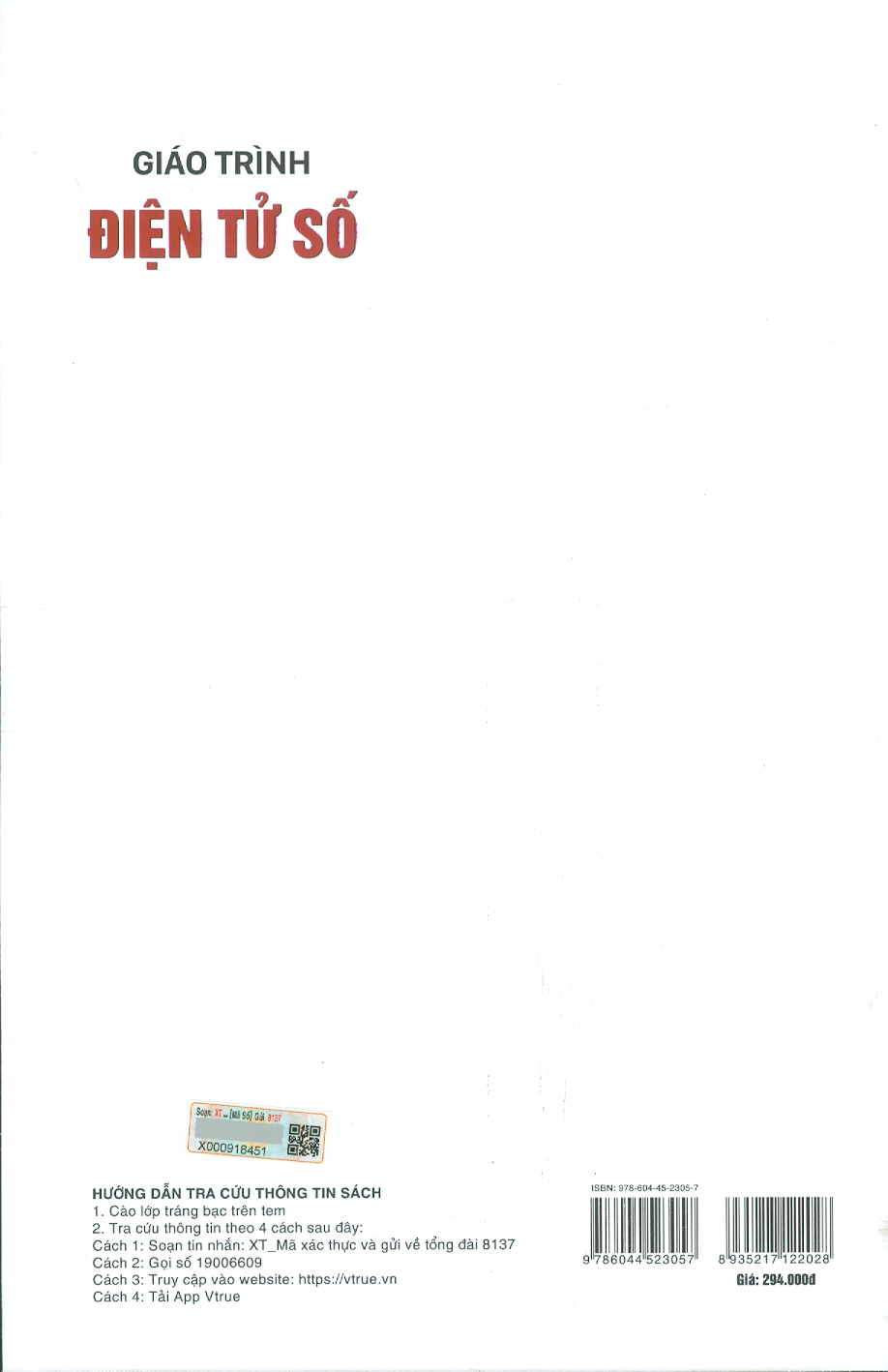 Giáo Trình Điện Tử Số - ảnh 3